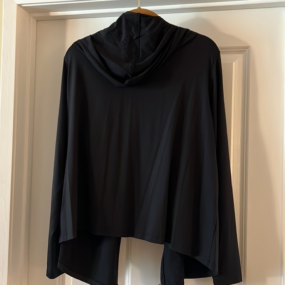 Land’s End Women’s Lightweight Black Jacket 1X - Picture 4 of 5